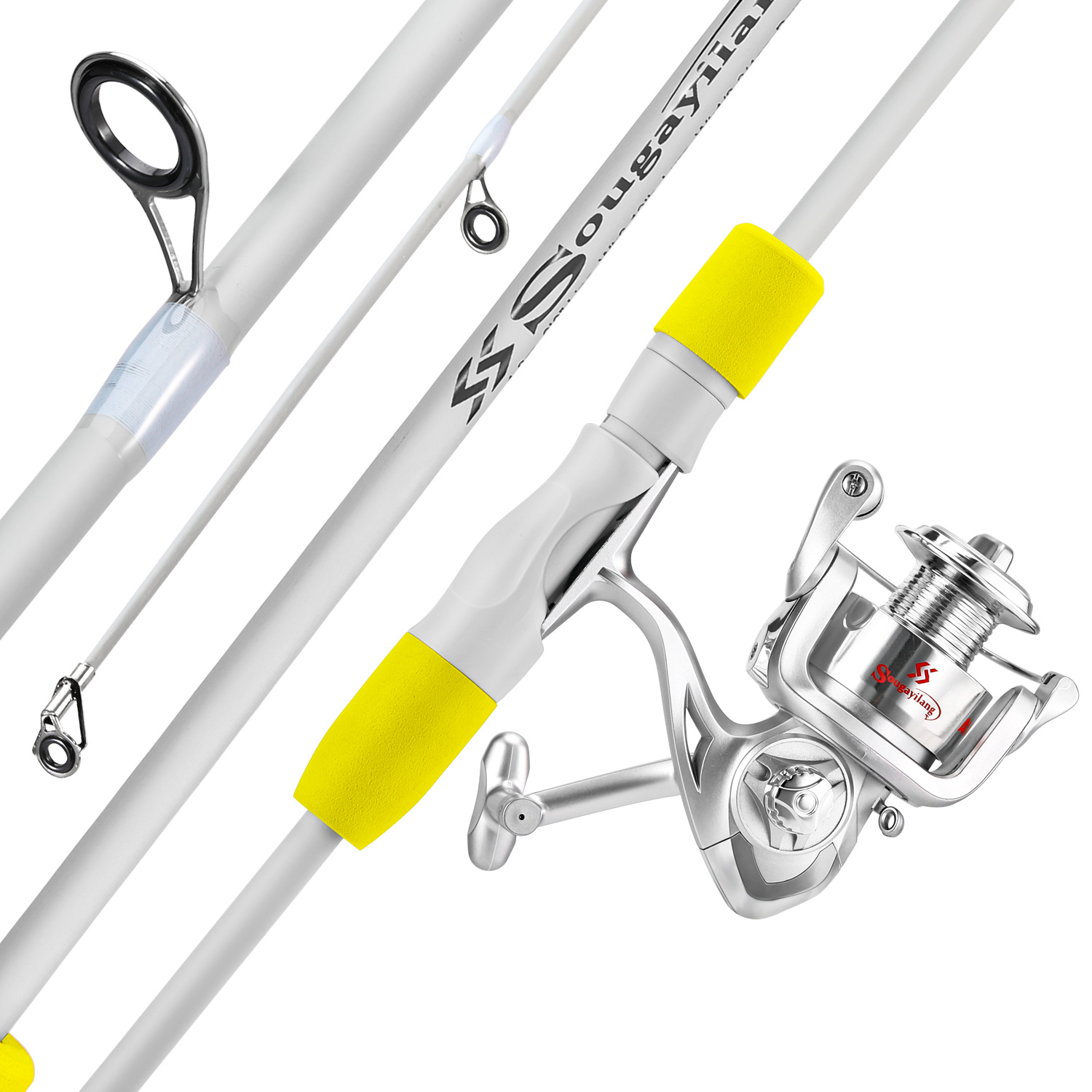 Fishing Rod Spinning - Sougayilang 2 قسم الغزل الصيد رود