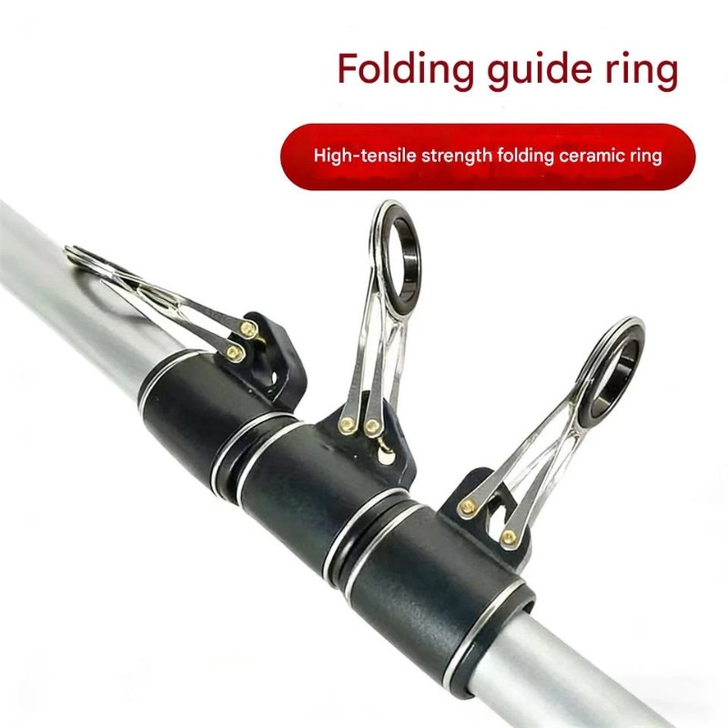 طقم دليل صيد من الفولاذ المقاو - مراجعة Fishing Rod Guide Replacement وسعره