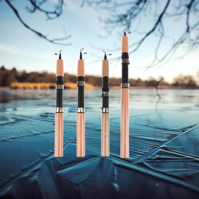 قصبة صيد شتوية خفيفة الوزن للغ - مراجعة Fishing Rod Spinning وسعره