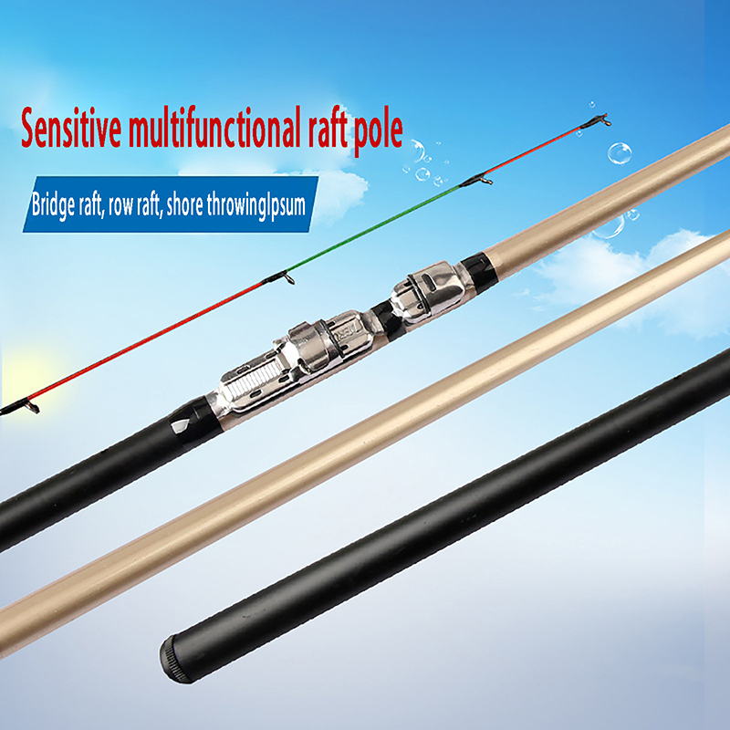 صنارة صيد طويلة من الألياف الز - مراجعة Fishing Rod Casting وسعره