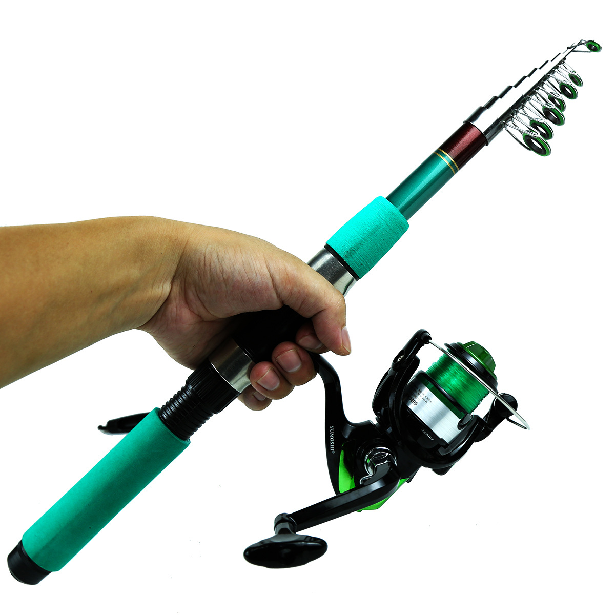 طقم صيد سمك الشبوط المتكامل: ص - مراجعة Fishing Rod Spinning وسعره